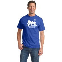 Short Sleeve 100% Cotton Tee - Camp Stoughton - Available with Alumni Sleeve Print