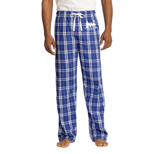 Young Mens Flannel Plaid Pant - Camp Stoughton