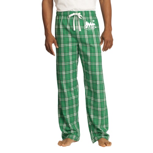 Young Mens Flannel Plaid Pant - Camp Stoughton