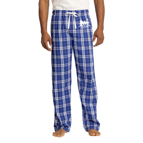 Young Mens Flannel Plaid Pant - Camp Clark