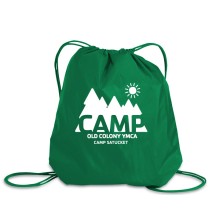 Cinch Pack with Camp Name