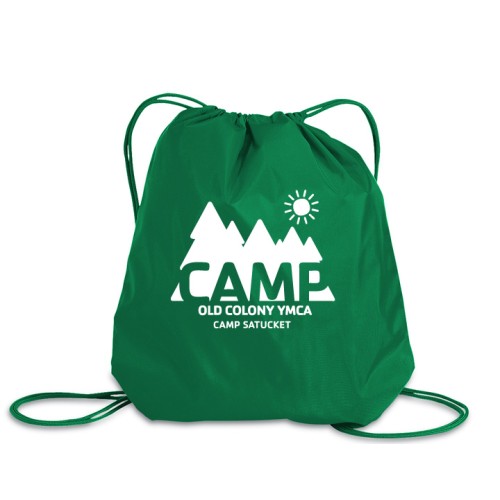 Cinch Pack with Camp Name